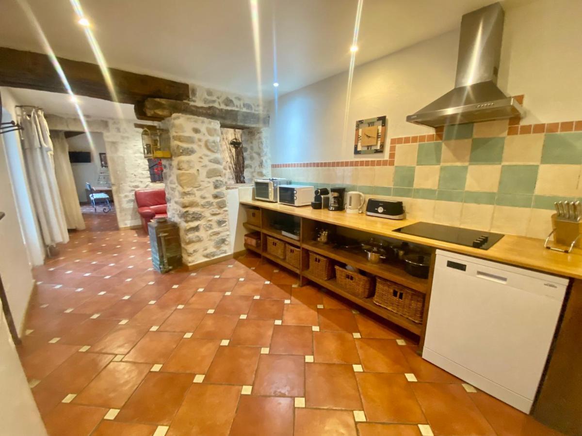 Gite De Groupe 9Ch Ou 3 Gites Independants De 3Ch - Patio Et Piscine Interieure Chauffee Toute L'Annee Валлон-Пон-д'Арк Екстер'єр фото