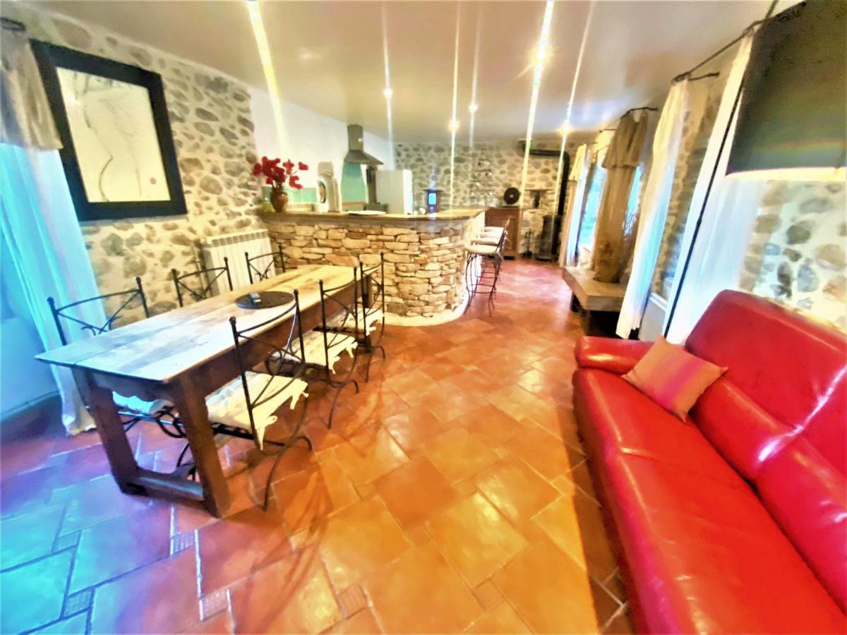 Gite De Groupe 9Ch Ou 3 Gites Independants De 3Ch - Patio Et Piscine Interieure Chauffee Toute L'Annee Валлон-Пон-д'Арк Екстер'єр фото