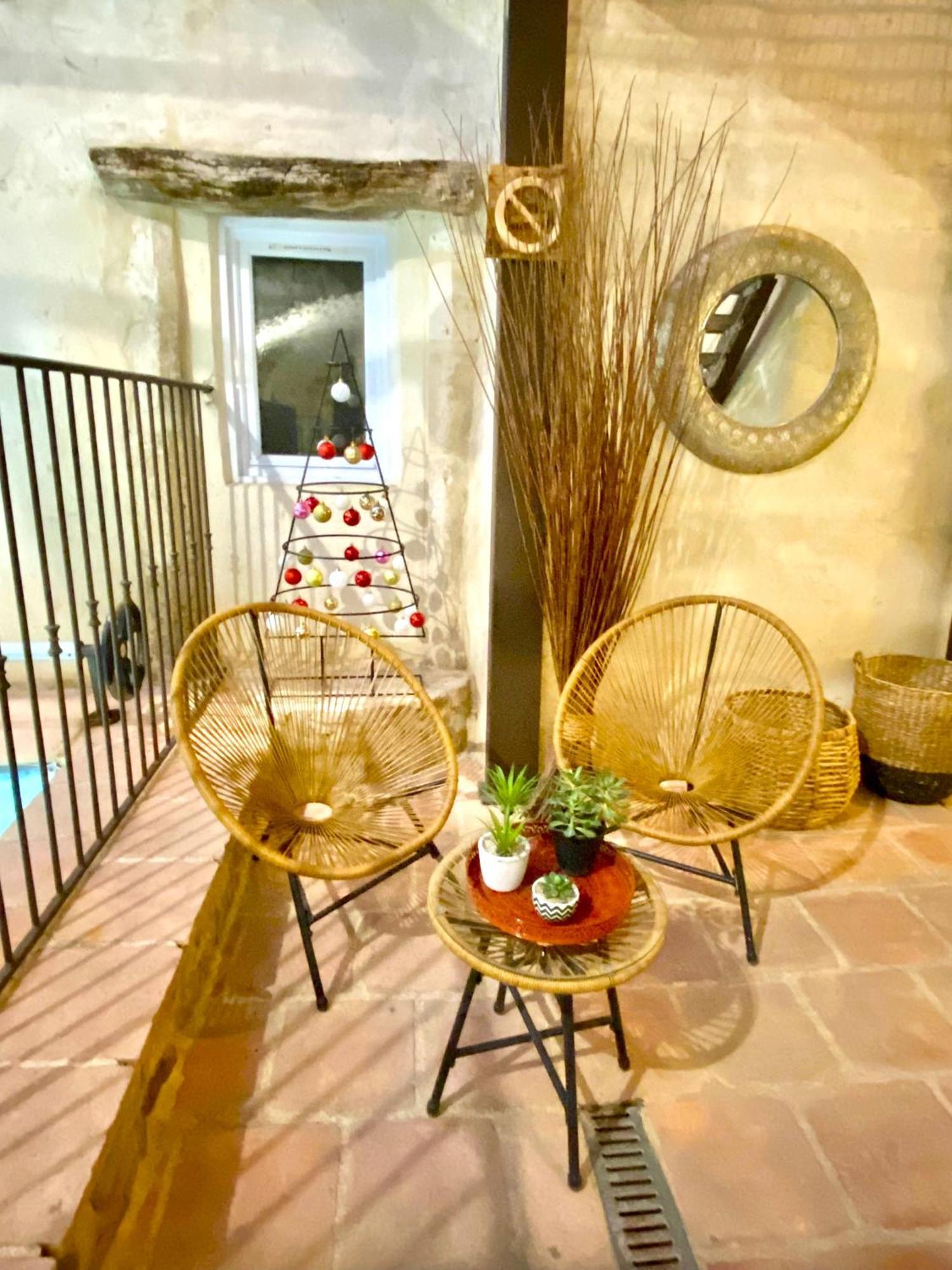 Gite De Groupe 9Ch Ou 3 Gites Independants De 3Ch - Patio Et Piscine Interieure Chauffee Toute L'Annee Валлон-Пон-д'Арк Екстер'єр фото